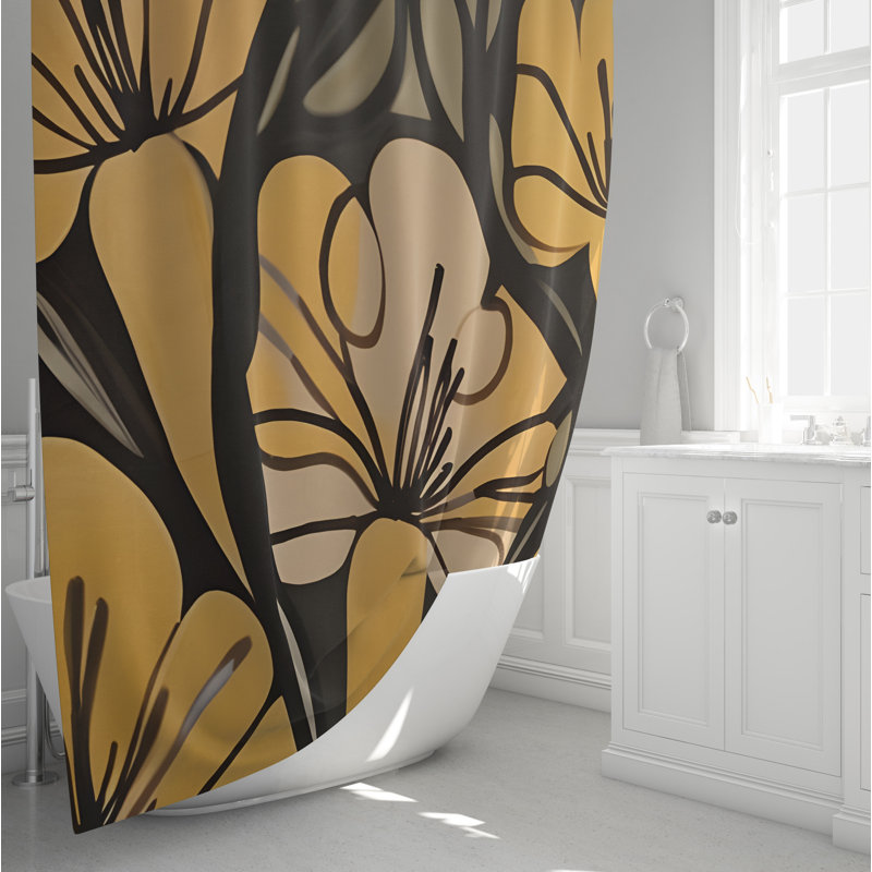 Kiona Shower Curtain KSSH00041, 72" H x 70" W