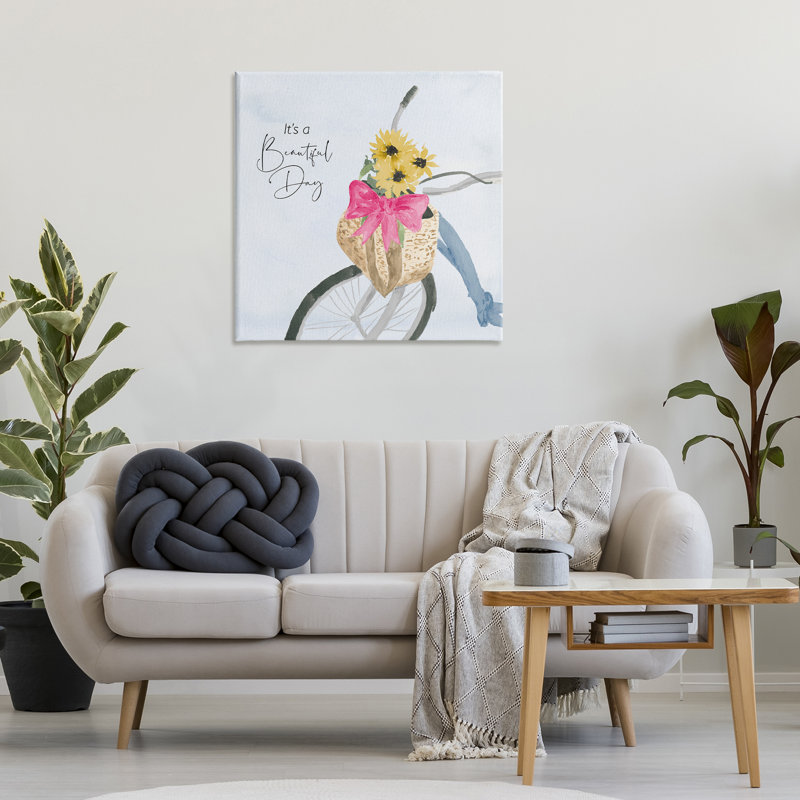 "It's a Beautiful Day", impression sur toile par Lucille Price, H 30 po x l 30 po