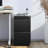 Metal File Cabinet With 2 Locking Drawers - Stores Legal/Letter/A4 Files, Fully Assembled Black Office Accessory Rolling And Lock Fits Storage Unit-1807074422