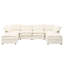 Canapé-lit modulaire 6 pièces avec rangement Mirod