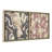 Kona Coast by Reyn Spooner Framed Waikiki Nostalgia Floated Printed Linen Wall Art Set of 2
