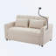 Causeuse avec accoudoirs carrés de 55,9 po-99903366