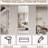 Full Body Round Corner Wall Mirror for Multiple Rooms, with Hanging Hole and High-Quality Features.