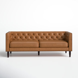 Wayfair | Chesterfield Leather Sofas You'll Love in 2024