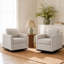 Fauteuil rembourré pivotant-1412801159