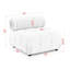 Chaise simple pour canapé modulaire