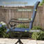 Chaise de salle à manger pivotante 360 ° Textilene-863597554