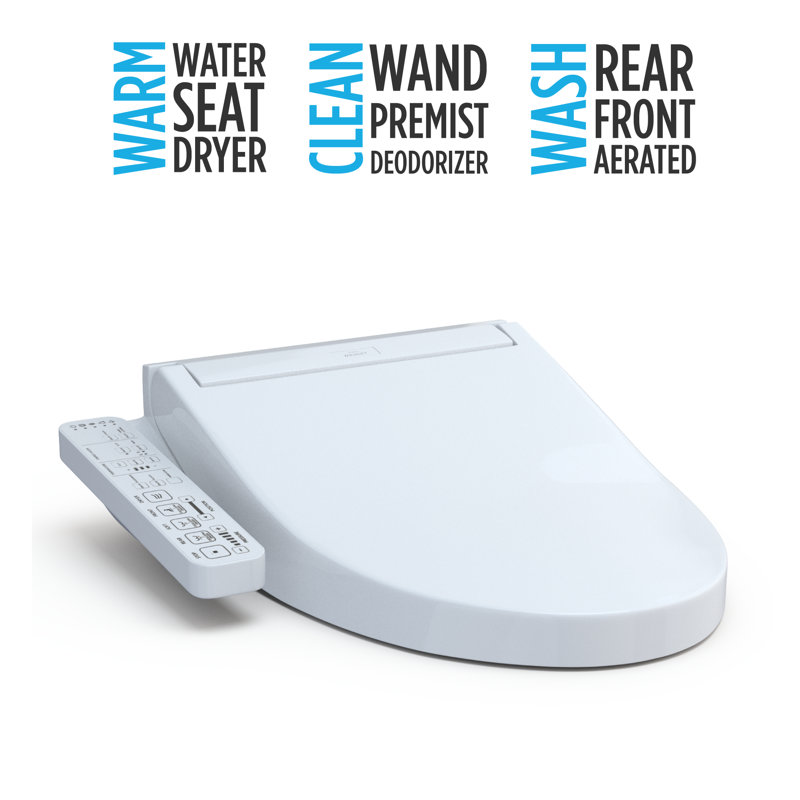 Washlet® C2 Electronic Toilet Elongated Bidet Seat, Cotton