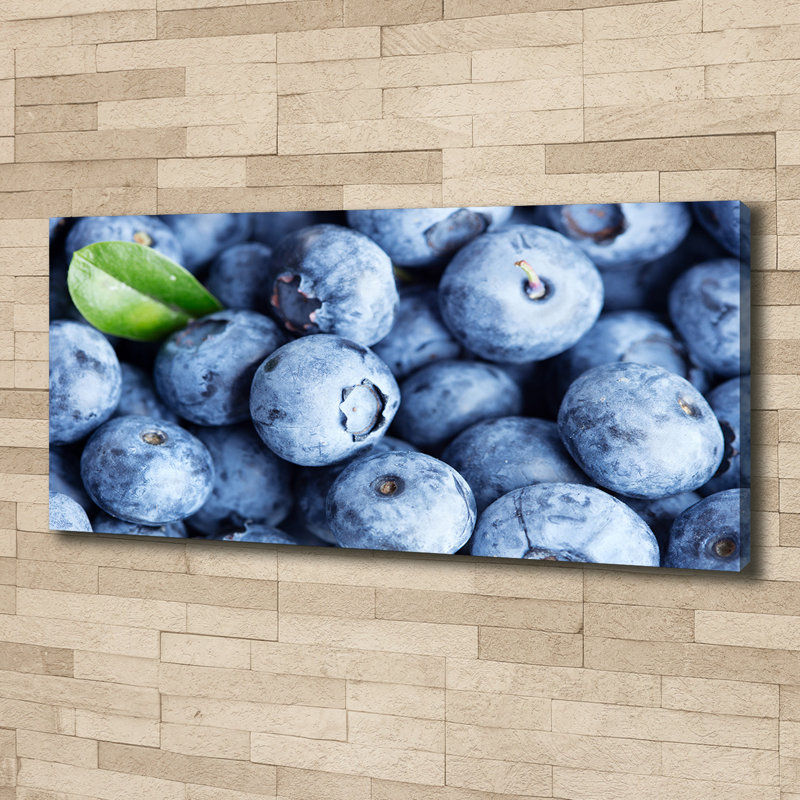Blueberries - No Frame Print on Canvas