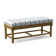 Lind Island Upholstered Bench