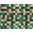 Brun / turquoise