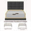Lit plateforme tapissier Contemporary-1010778105-1037473747