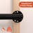 MITER 12 in. x 1.25 in. Grab Bar, ADA Compliant for Bath and Shower Safety (500 lb. Capacity) in Matte Black-125355732-125355730