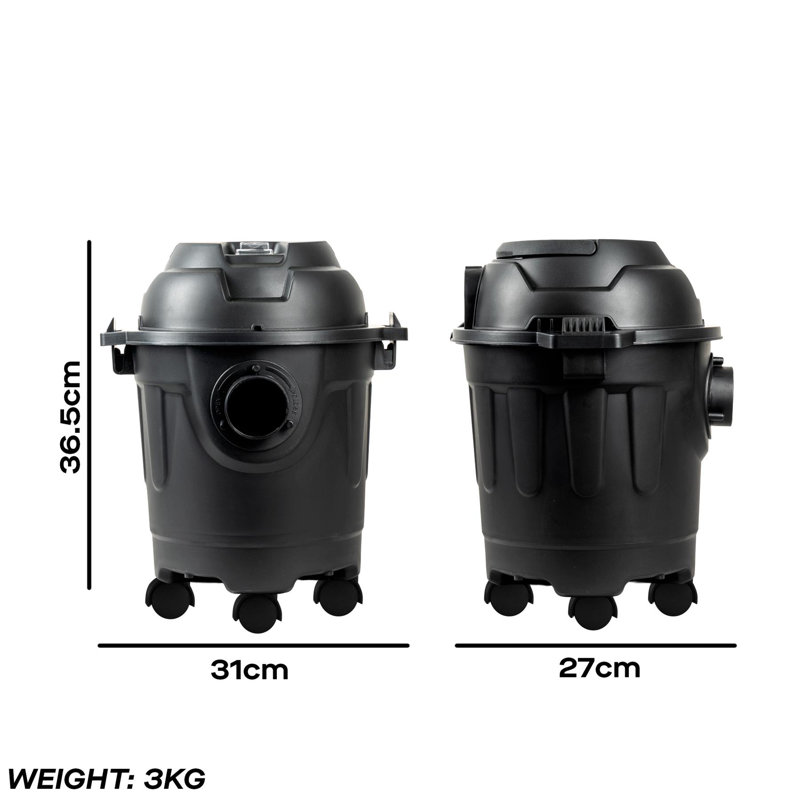 Daewoo Wet / Dry Vacuum, Black