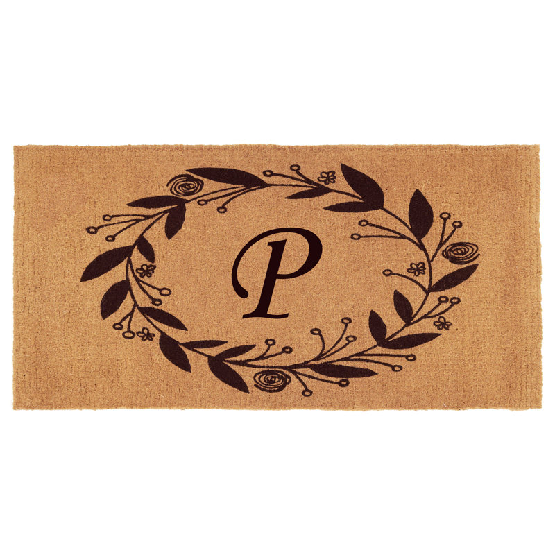 Zaizi Outdoor Doormat, P, Rectangle 2' x 3'