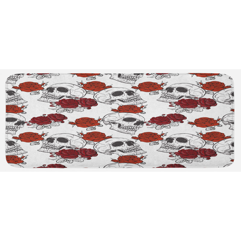 Tapis de cuisine crâne
