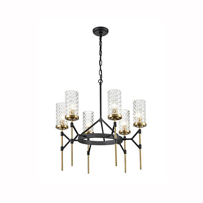 Anno 6 - Light Waggon Wheel Chandelier