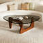 Tables basses spacieuses et tables à cocktail, verre moderne 35,8 po