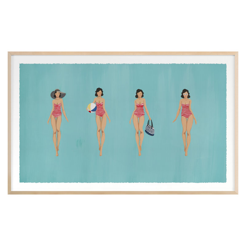 Beach Essentials Print by Altamura, Stefano, 20" H x 32" W