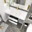 Meuble-lavabo simple avec plateau Makkiyah-522069169