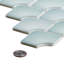 Scala Nami 2 po x 3 po Carrelage mosaïque mural en verre satiné-109701031