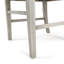 Chaises de salle à manger en bois d'acacia Roshan Farmhouse, gris clair délavé (ensemble de 2)