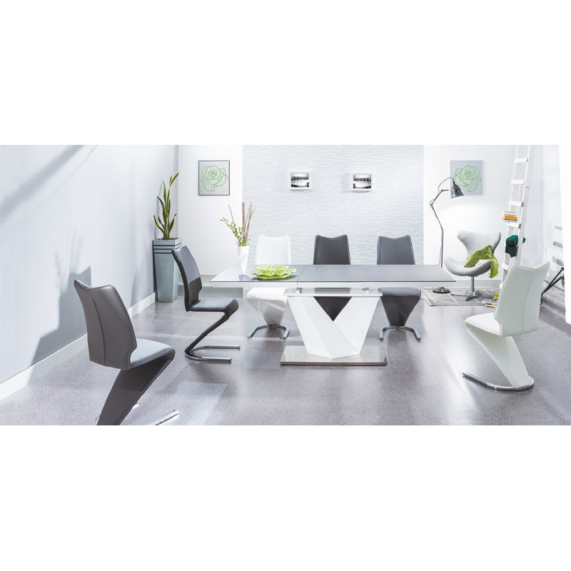 Alaras II Extendable Dining Table, 76cm H x 220cm L x 90cm W