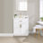 Gavino 30'' Single Bathroom Vanity with Stone Top-826265681