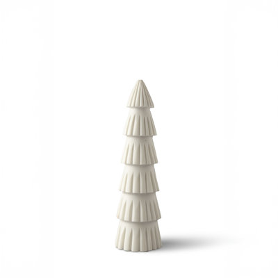 Arbre de Noël blanc Montana avec rainure