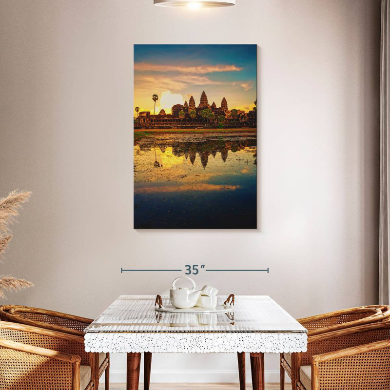 Adella Angkor Wat, 45" H x 30" W
