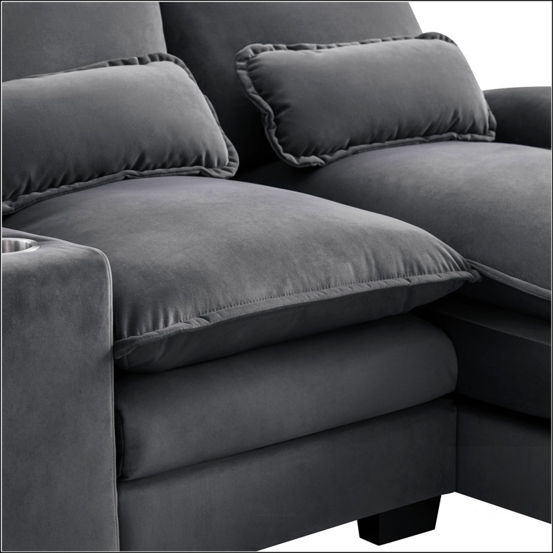 Sofa Package, Grey Fabric