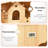 Rustic Style Solid Pine Cat House