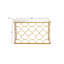 Alviva 49'' Glass Top Console Table