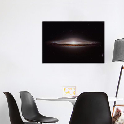 The Sombrero Galaxy (NGC 4594) 1 Piece Wrapped Canvas Wall Art