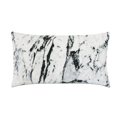 Banks Abstract Cotton Reversible Throw Pillow