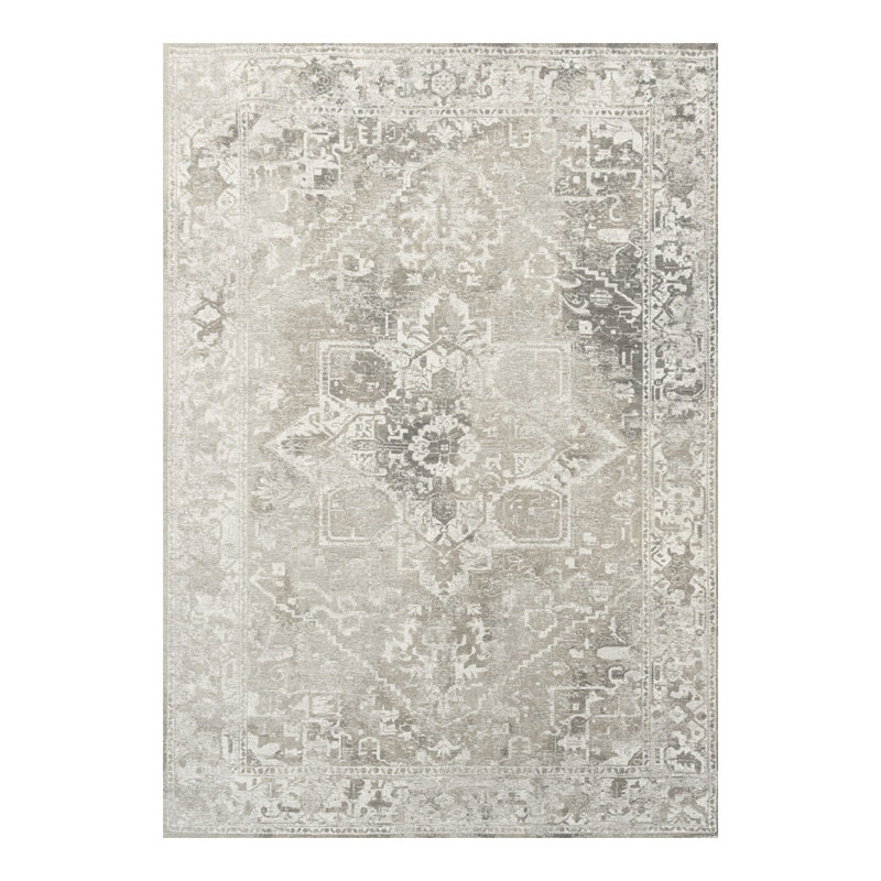 Antiquarian Tabriz Suede Recycled P.E.T Area Rug, Rectangle 200 x 280 cm