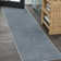 Twyla Classic Solid Low-Pile Machine-Washable Blue Rug