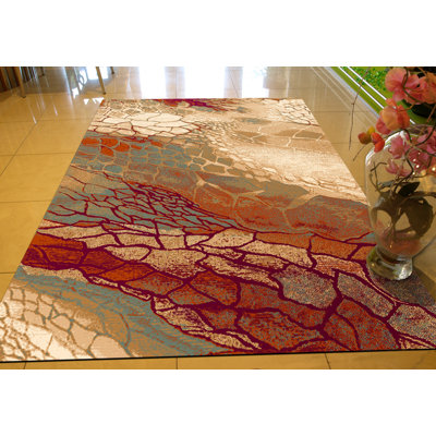 Animal Print Wool 120cm X 180cm Area Rug