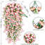 2Pcs Morning Glory Eucalyptus Hanging Flowers-1164481508