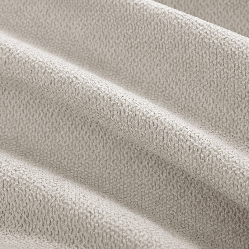 U_STYLE Canapé modulaire convertible rembourré en U avec méridienne réversible, Polyester beige