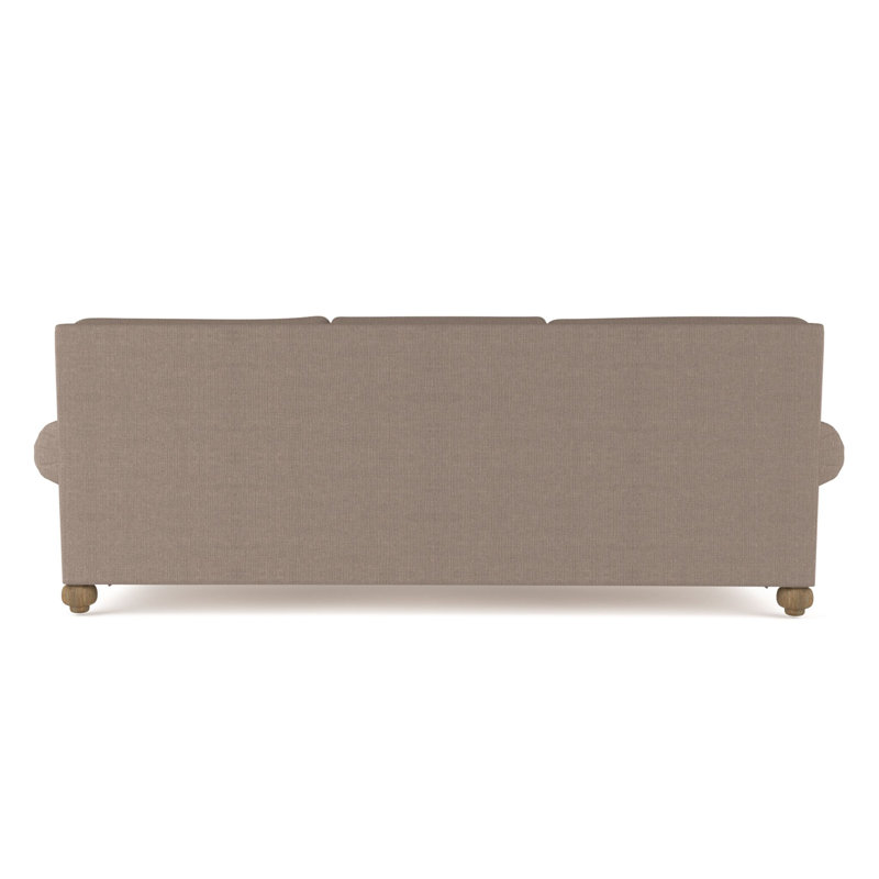 Canapé Leroy, Ponce de lin Box Weave, H 36 po x l 96 po x P 43 po, Patiné