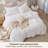 Bedsure 100% Washed Cotton Duvet Cover King Set - Minimalist Cotton Beding Set For All Season（set of 3）-125402754-125402781