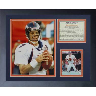 Peyton Manning Tennessee Volunteers Framed On Paper by Darryl Vlasak Print