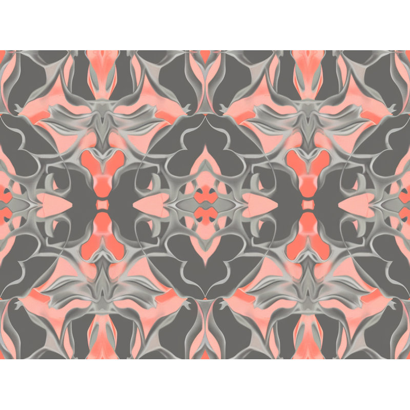 Floral Art Pastel Comforter, Twin Comforter