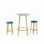 Ensemble de table de bar 3 pièces avec 2 tabourets de bar, table de pub-2097379956-2097379957-2097379959