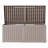 260 Gallons Water Resistant Resin Lockable Wicker Deck Box