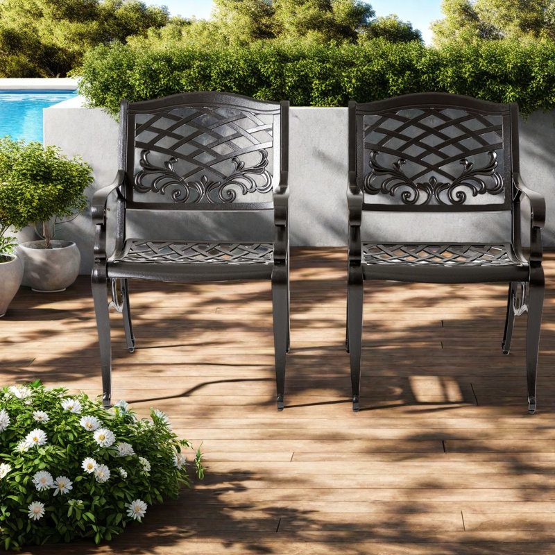 Ensemble de 2 chaises de patio Regal
