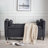 Ottoman with 2 Pillows, Nailhaed Trim and Storage Compartment-1193621378