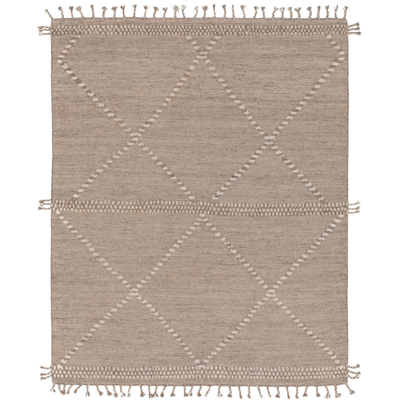 Hamida - Sand, Rectangle 10' x 14'