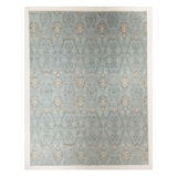 Handmade Cotton and Wool Abstract Area Rug